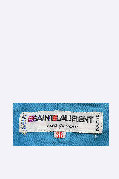 1970s  Yves Saint Laurent Peasant Top