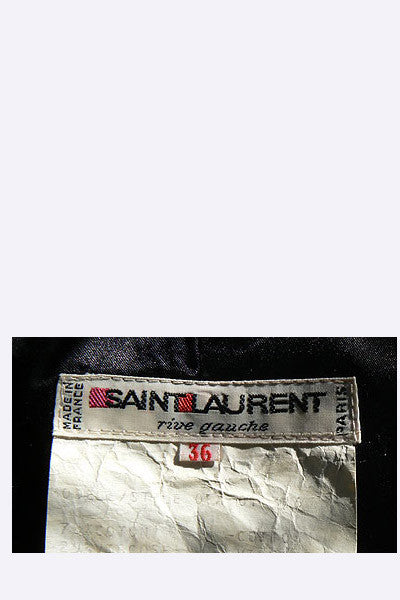 1970s Yves Saint Laurent Velvet Jacket and Knickers Ensemble