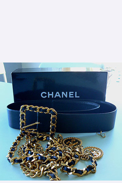 1980s Chanel Belt