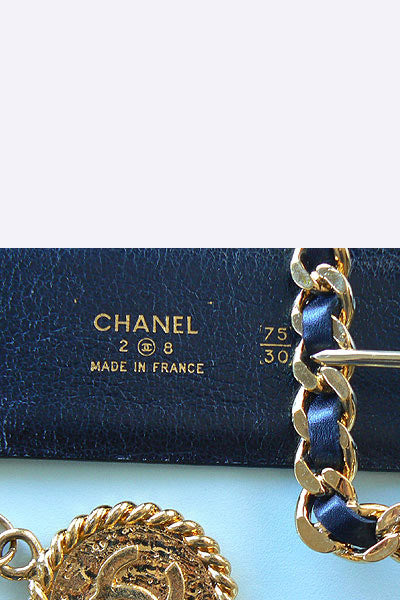 1980s Chanel Belt