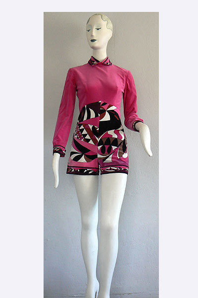 1960s Emilio Pucci Hotpants Jumpsuit – Swank Vintage