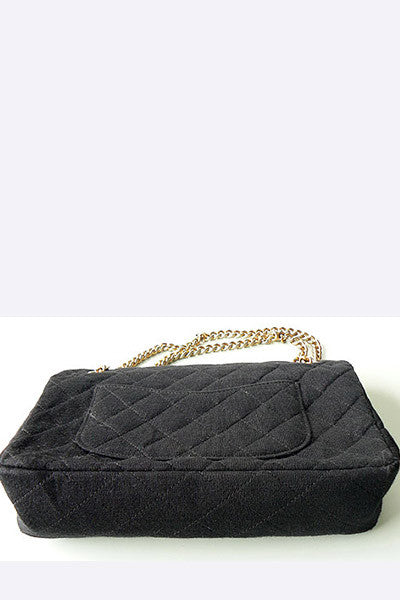 1960s Coco Chanel 2.55 Quilted Wool Handbag – Swank Vintage