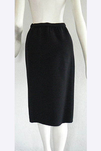 1970s Halston  Wool Skirt