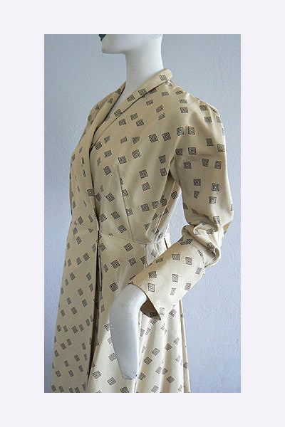 1910s Silk Walking Coat