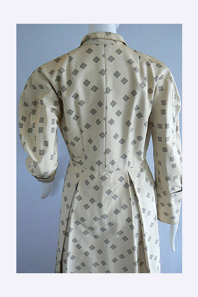 1910s Silk Walking Coat