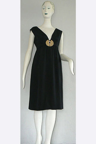 1960s Bill Blass Jeweled Dress