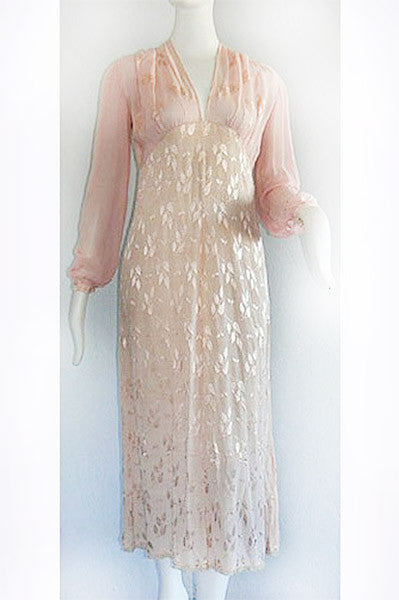 1910s Edwardian Nightgown