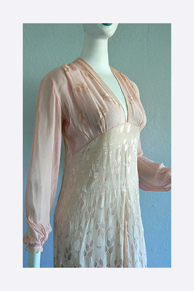 1910s Edwardian Nightgown