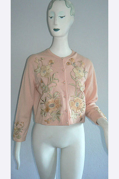 1950 Helen Bond Carruthers Cashmere Sweater