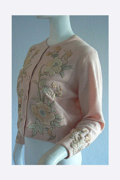 1950 Helen Bond Carruthers Cashmere Sweater