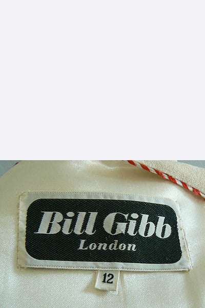 1970s Bill Gibb Bee Dress