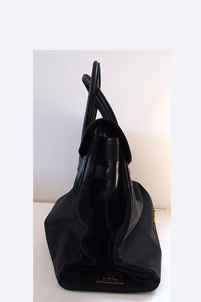1990s Moschino "Birkin" Handbag