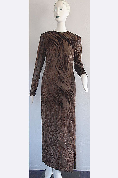 1970s Pauline Trigere Gown