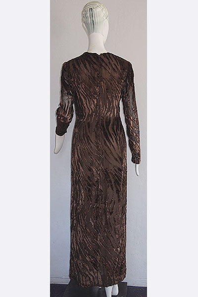 1970s Pauline Trigere Gown