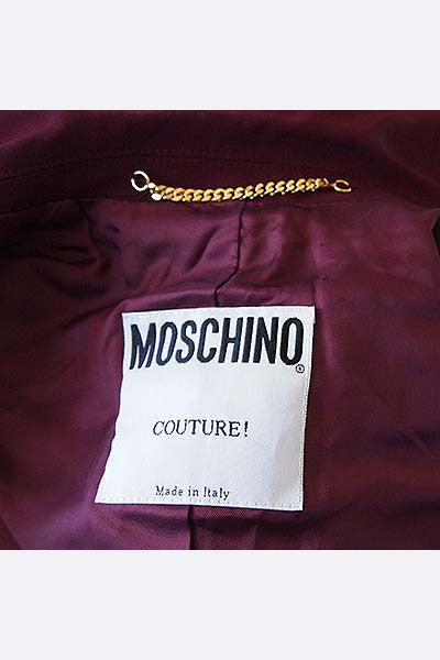 1990s Moschino Couture Suit