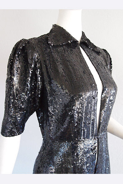 1940s Valentina Sequin Jacket