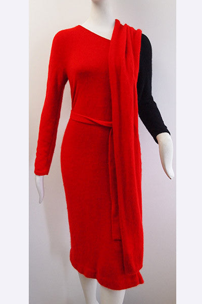 1970s Roberta di Camerino Cashmere Dress