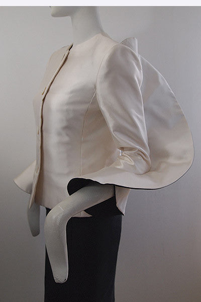 1980s Roberto Capucci Winged Arm Jacket