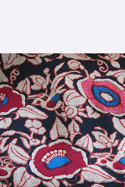 1970s Julio Espada "Hippie Chic" Bird Print Dress