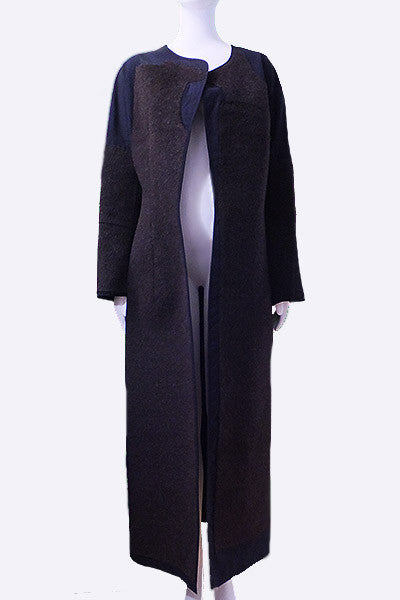 Comme Des Garcons Girl Sailor-collar Wool Jacket In Blue