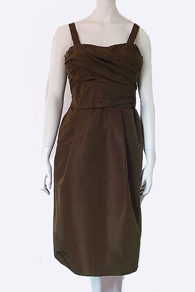 1950s Pierre Balmain Couture Dress & Jacket Ensemble